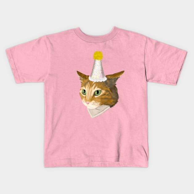 Party Animal Kids T-Shirt by TheZaferChoice